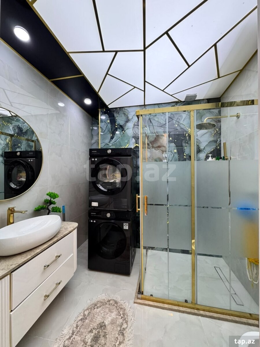 4-otaqlı yeni tikili, Nərimanov r., 125 m²