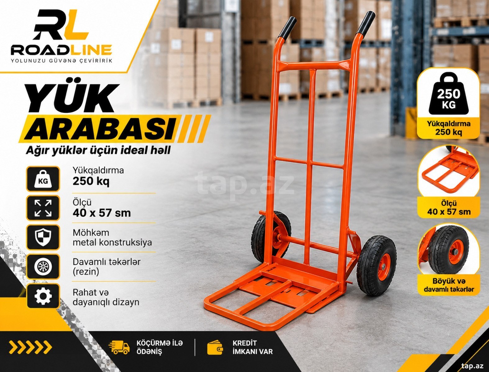 Yük arabası 250KT