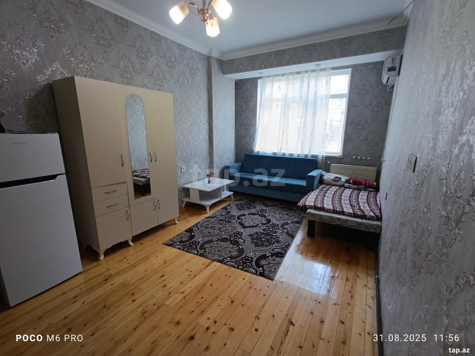 1-otaqlı yeni tikili kirayə verilir, Xırdalan ş., 30 m²