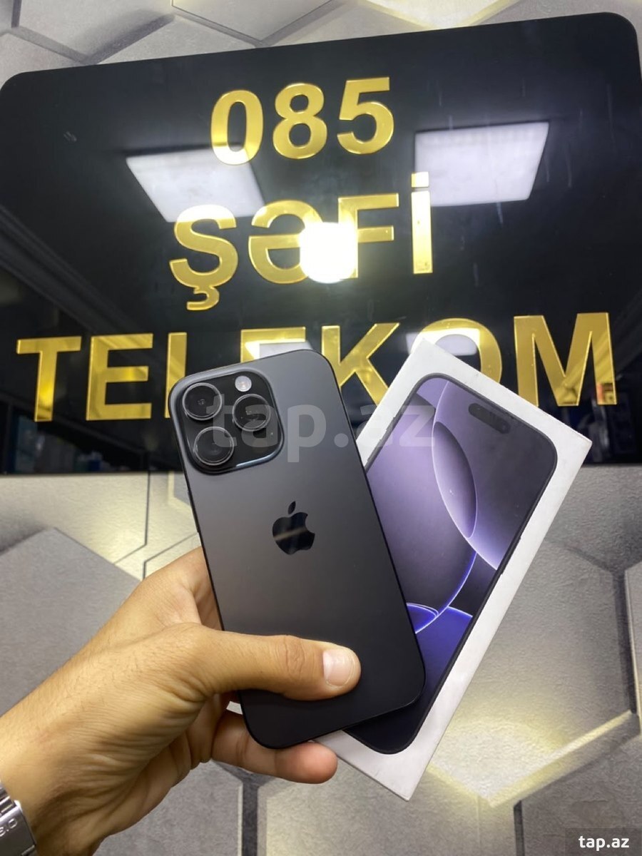 Apple iPhone 16 Pro Black Titanium 256GB/8GB
