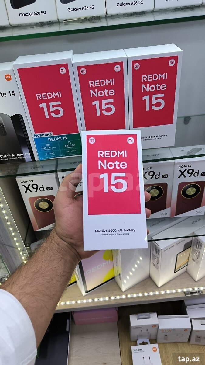 Xiaomi Redmi Note 15 Black 256GB/8GB