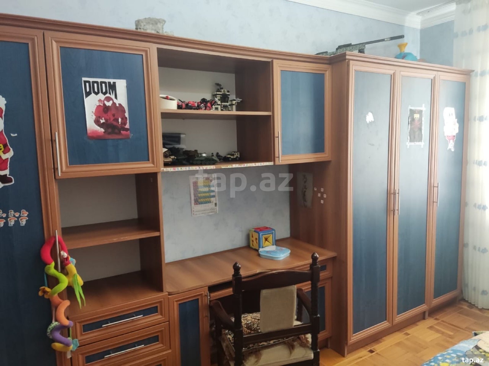 4-otaqlı mənzil kirayə verilir, Rövşən Hüseynov küç., 110 m²