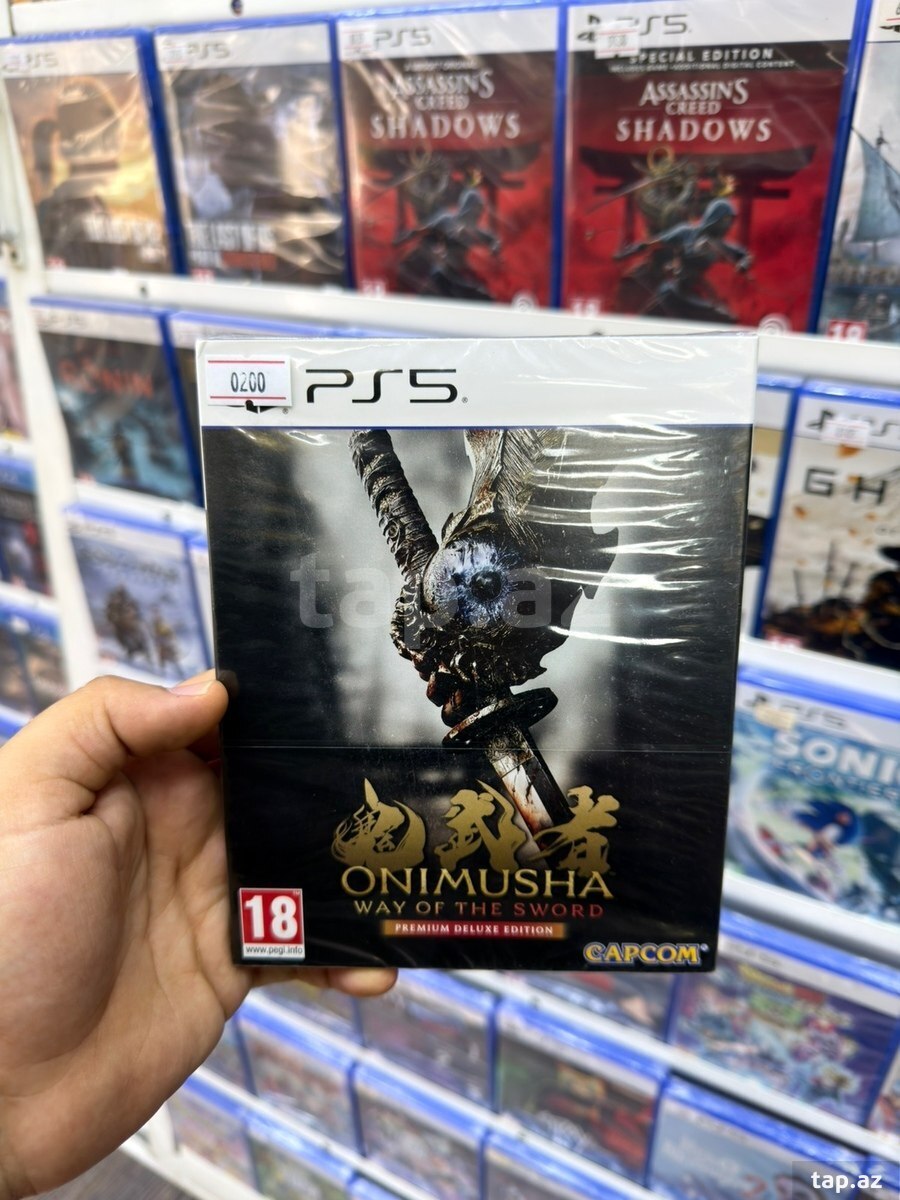 PS5 oyunu Onimusha way of the sword premium deluxe edition