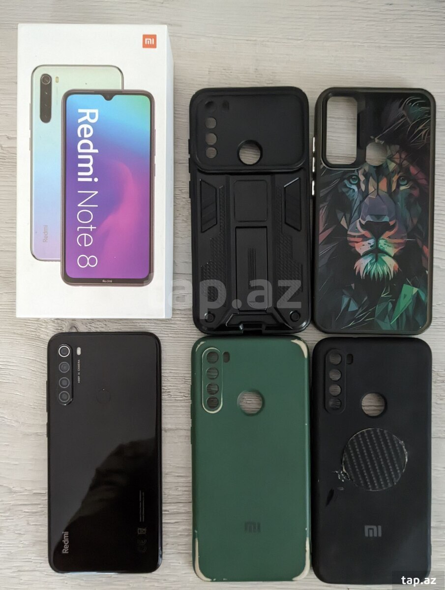 Xiaomi Redmi Note 8 Space Black 64GB/4GB
