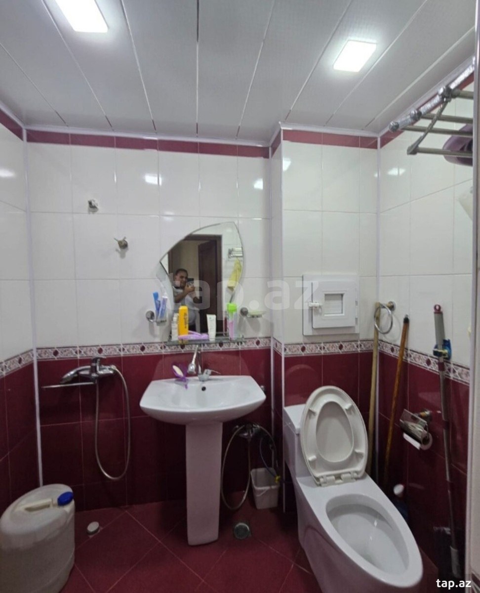 3-otaqlı mənzil kirayə verilir, Memar Əcəmi m., 50 m²