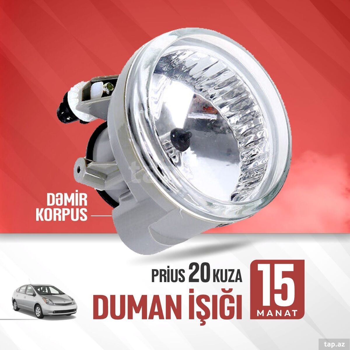 Toyota Prius 20 kuza duman işığı