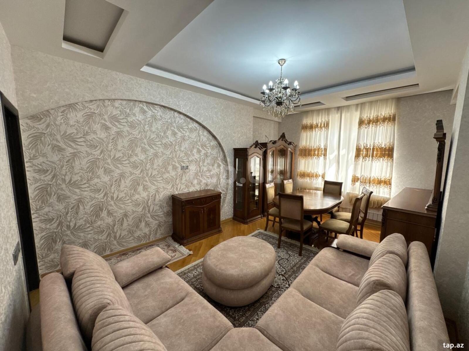 3-otaqlı yeni tikili, Həzi Aslanov m., 95 m²