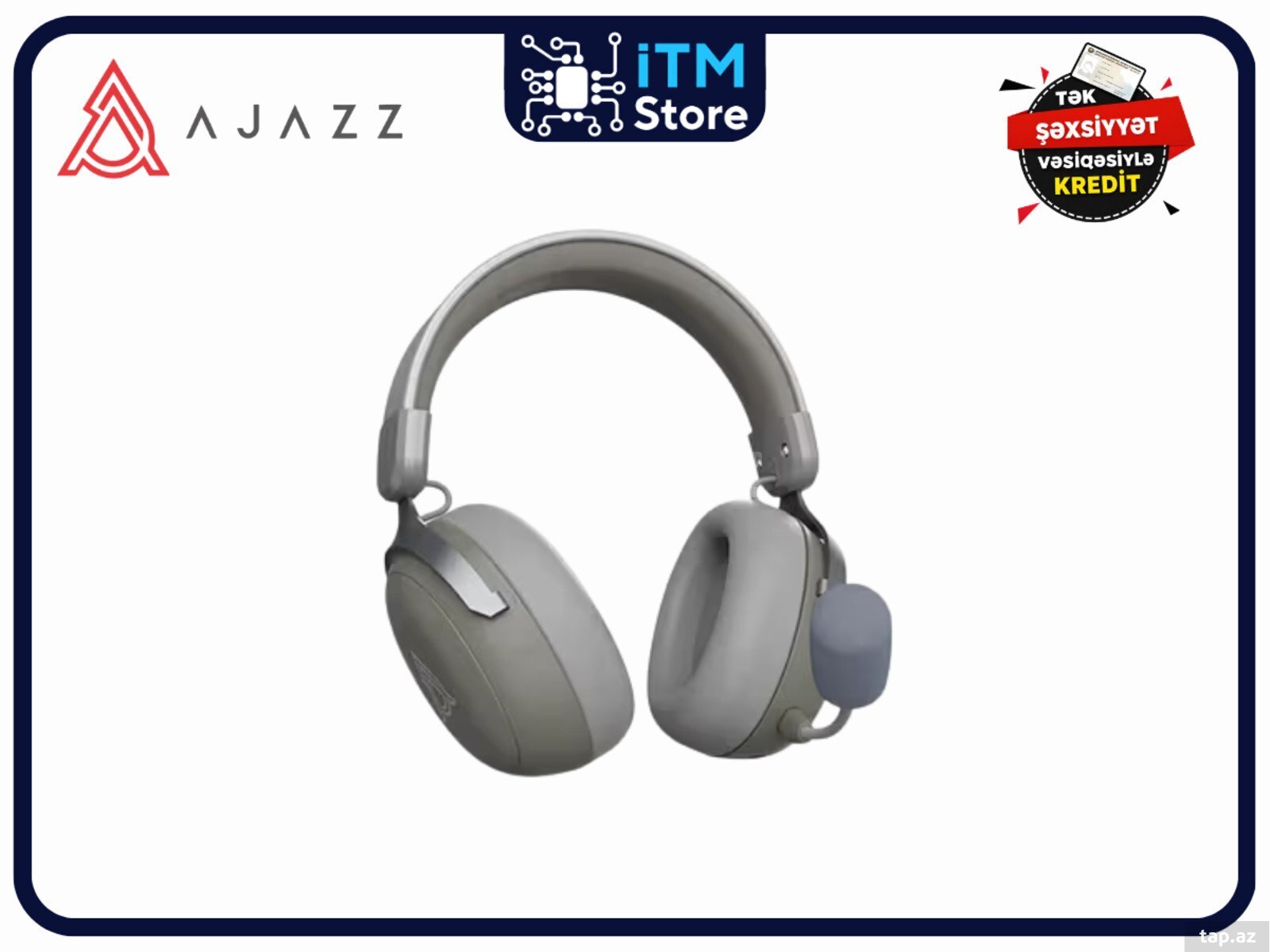 Ajazz AHM08 MAX Gray White
