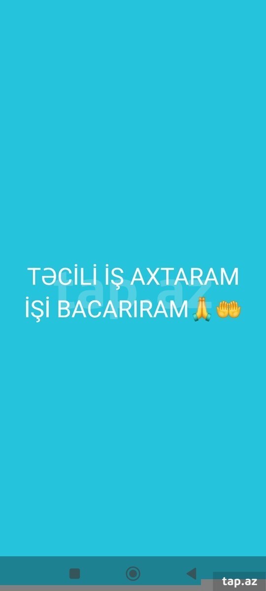 Avtoyuyucu işi axtarıram