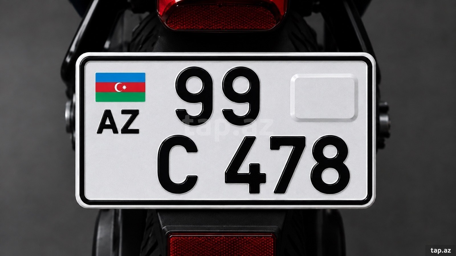 Motosiklet qeydiyyat nişanı-99-C-478
