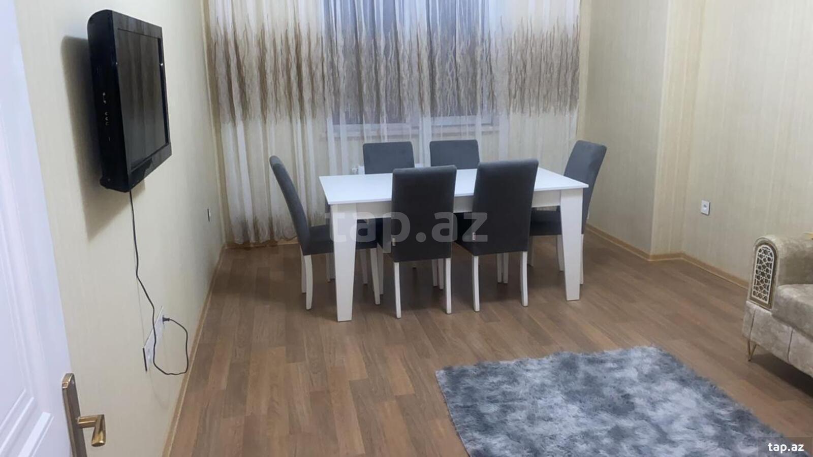 4-otaqlı yeni tikili kirayə verilir, Binəqədi r., 100 m²