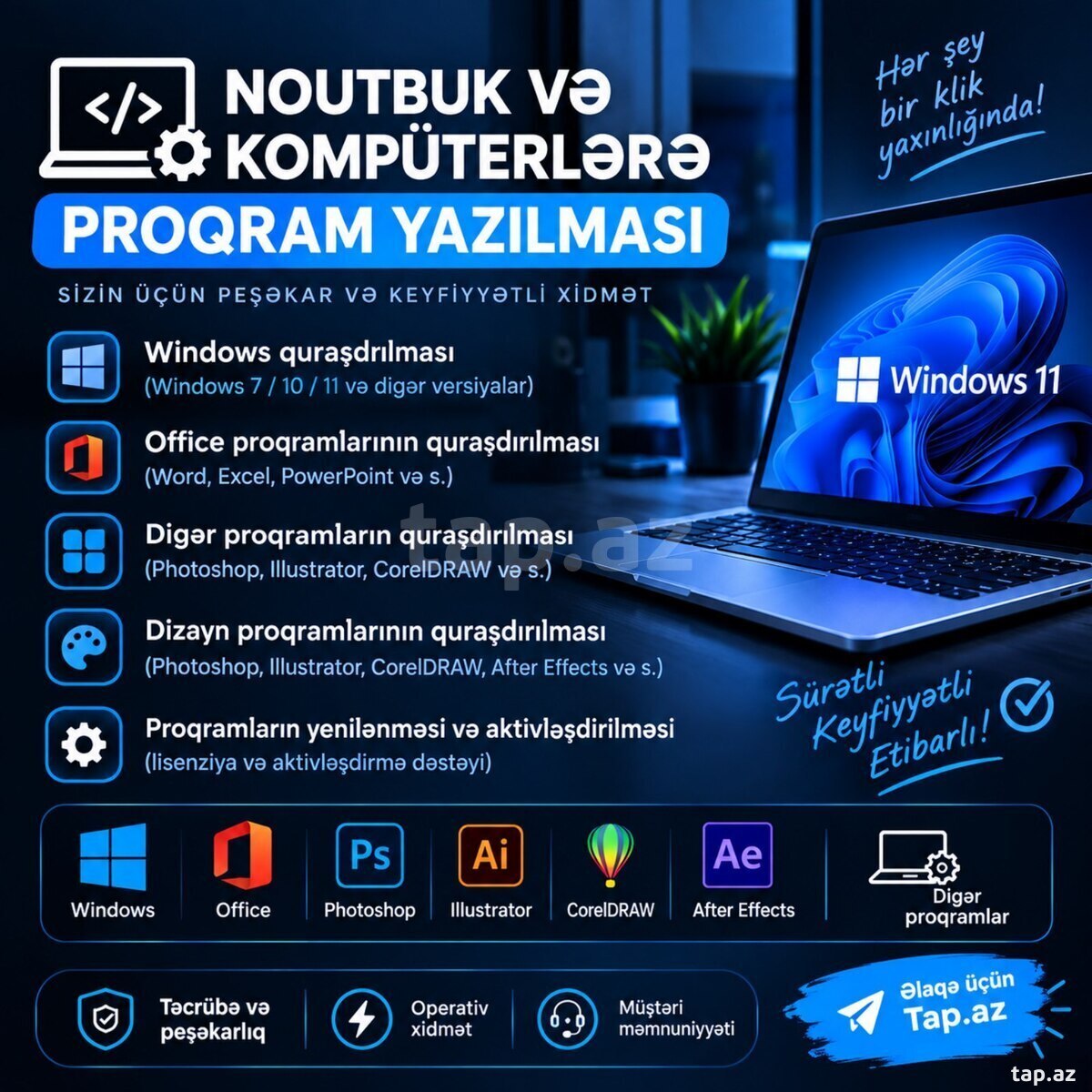 Windows və proqram yazılması