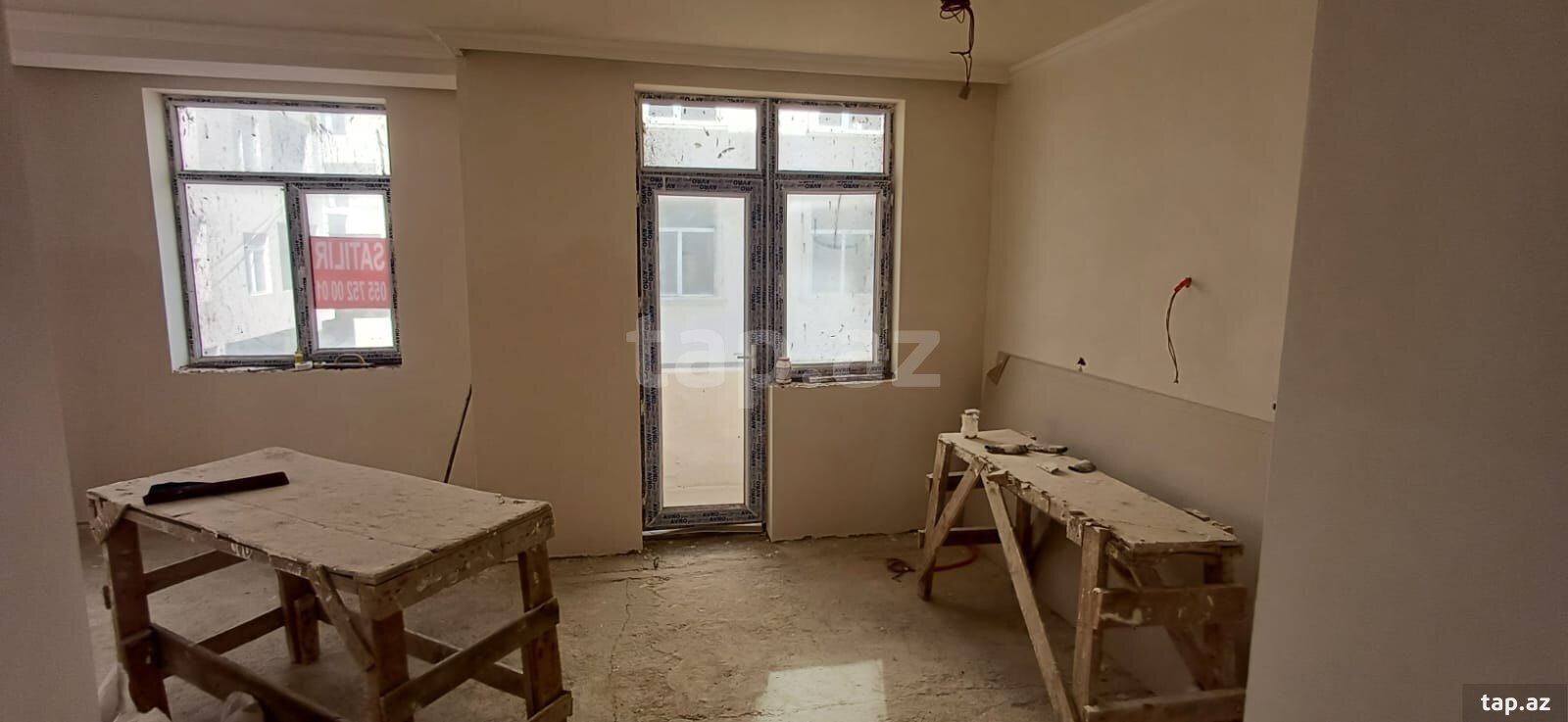 2-otaqlı yeni tikili, Binəqədi r., 55 m²