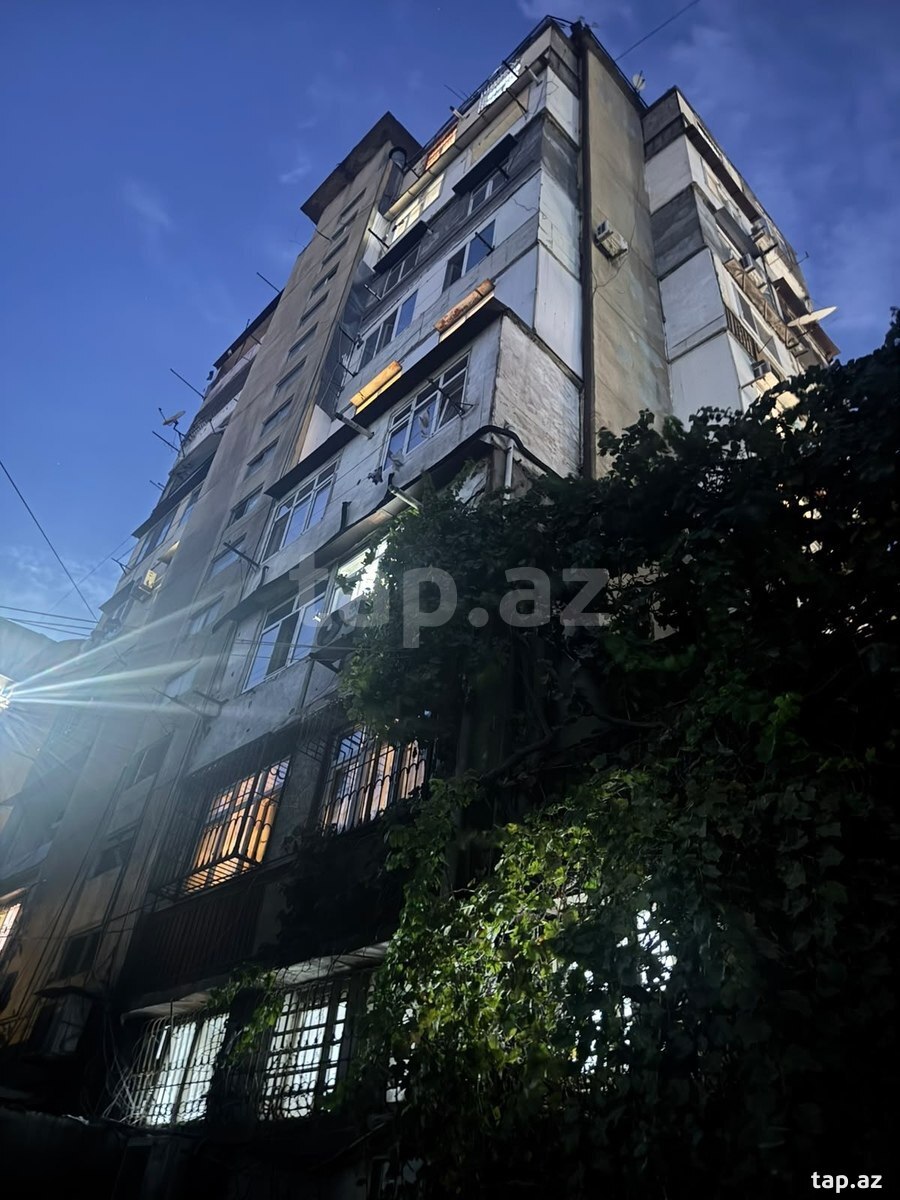 2-otaqlı mənzil kirayə verilir, Nəsimi m., 40 m²