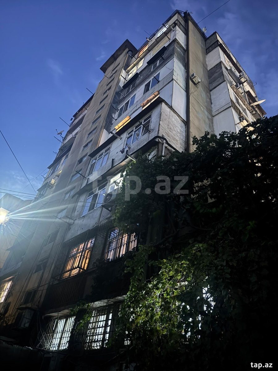 2-otaqlı mənzil kirayə verilir, Nəsimi m., 40 m²