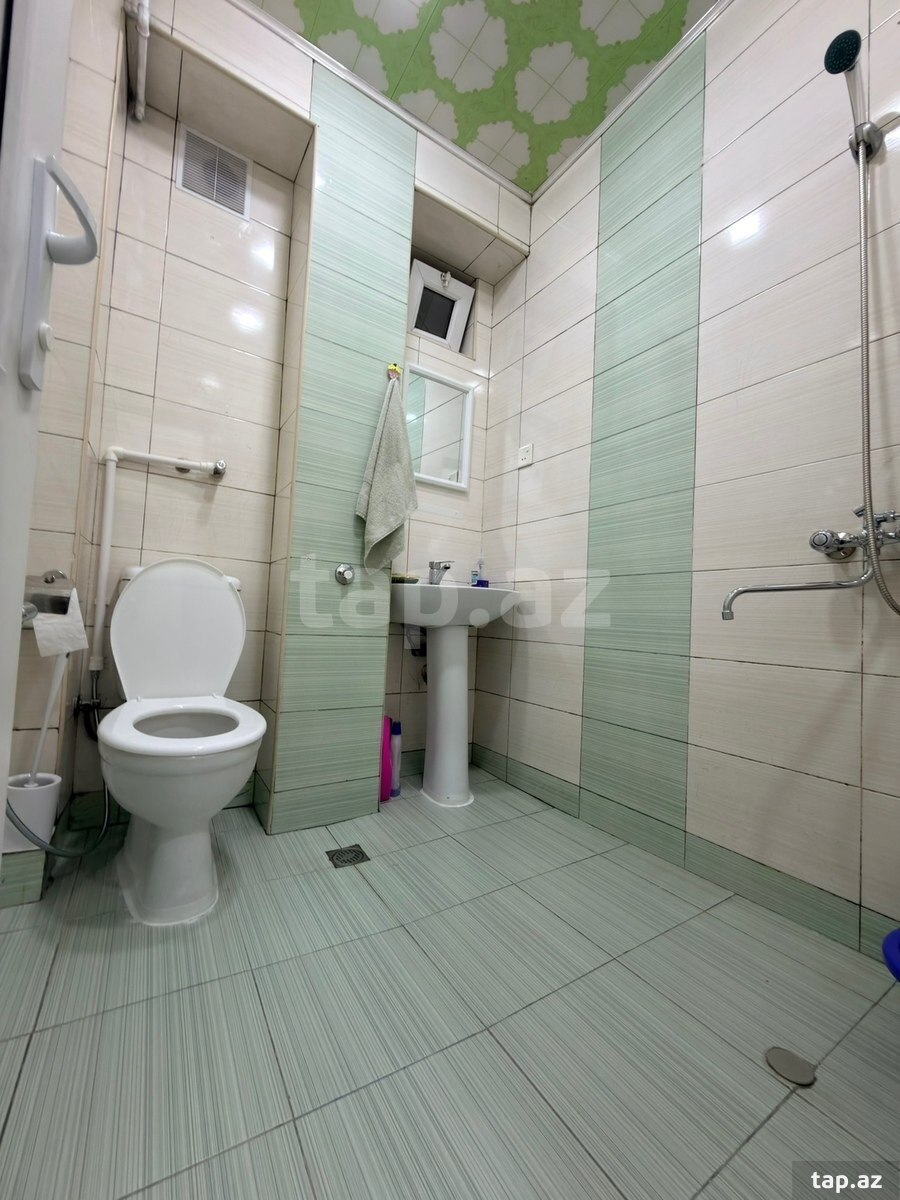 1-otaqlı mənzil kirayə verilir, Nəsimi r., 47 m²