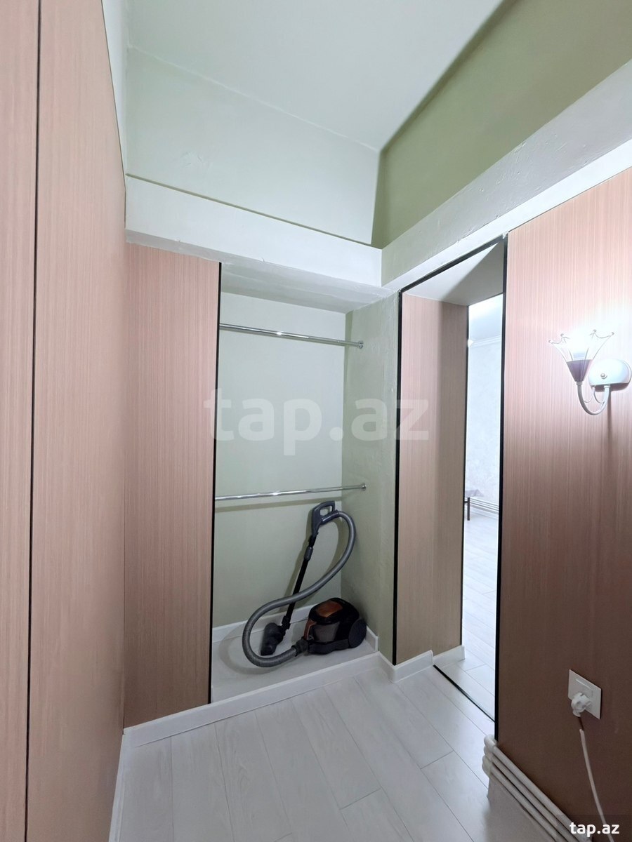 1-otaqlı mənzil kirayə verilir, Nəsimi r., 47 m²
