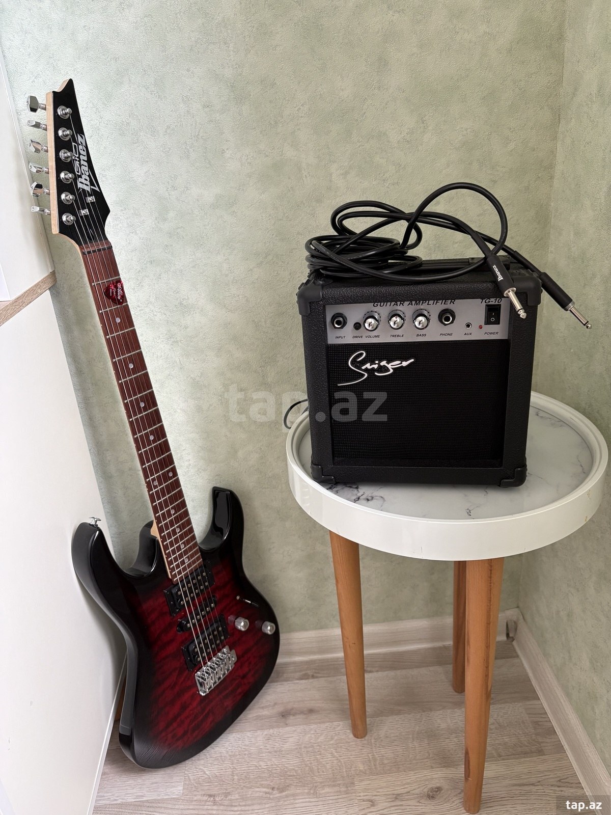 İbanez grx70qa gitara dəsti
