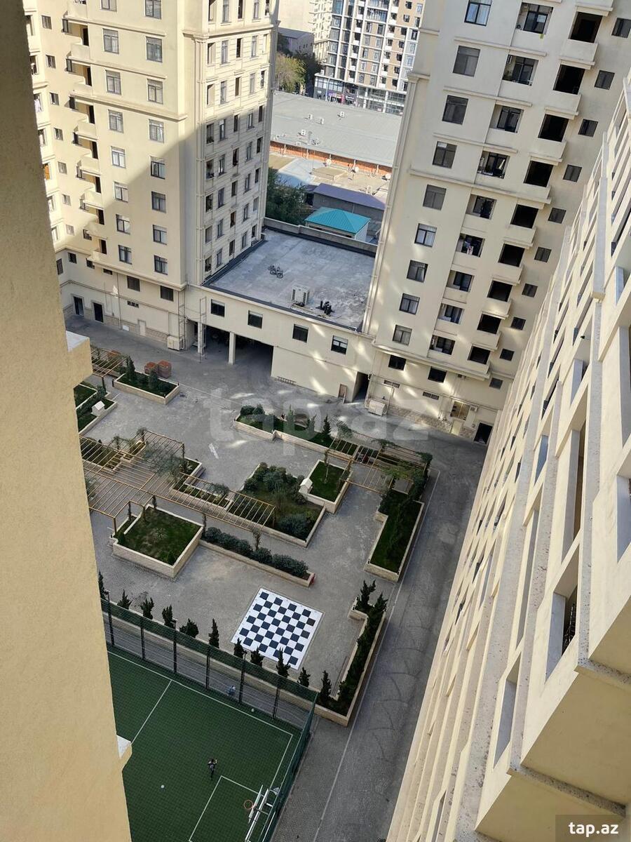 2-otaqlı yeni tikili kirayə verilir, N.Nərimanov r., 80 m²
