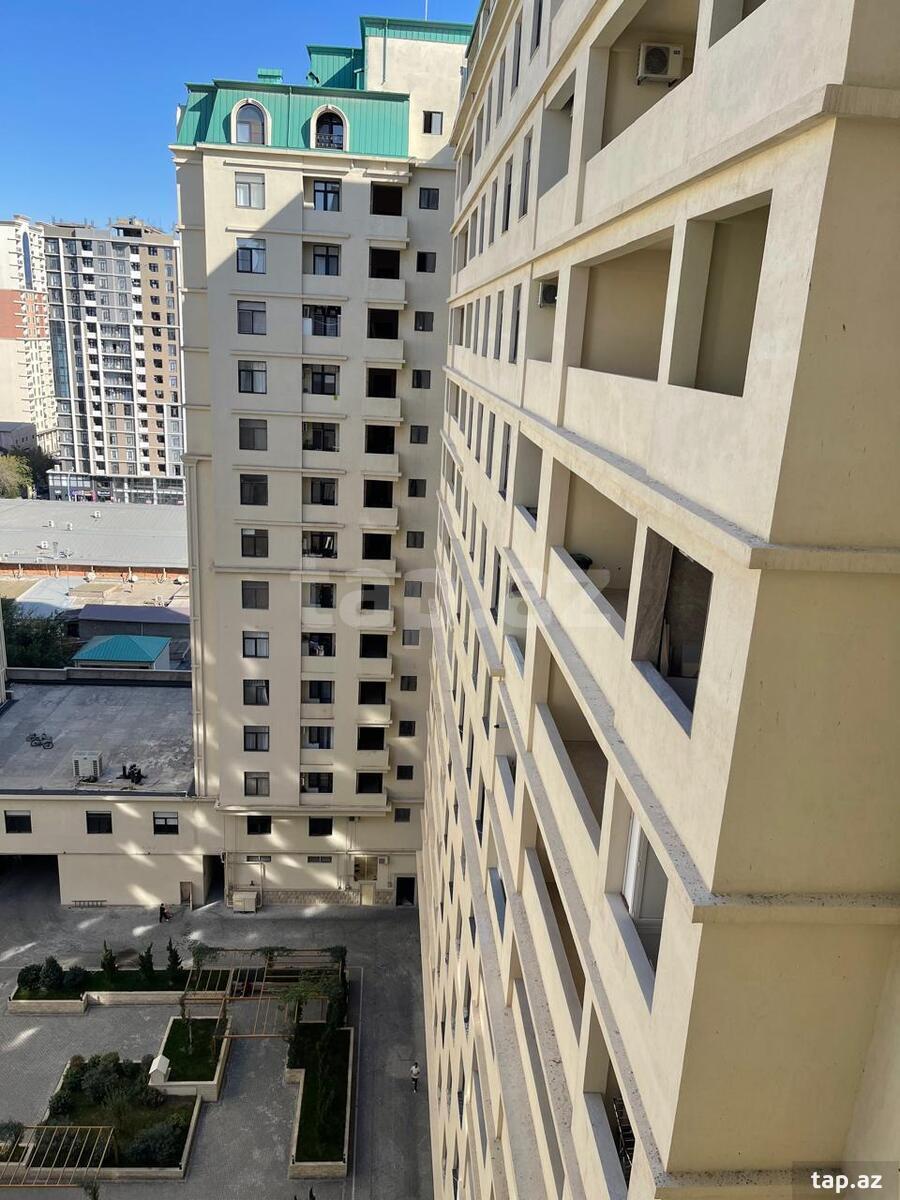 2-otaqlı yeni tikili kirayə verilir, N.Nərimanov r., 80 m²