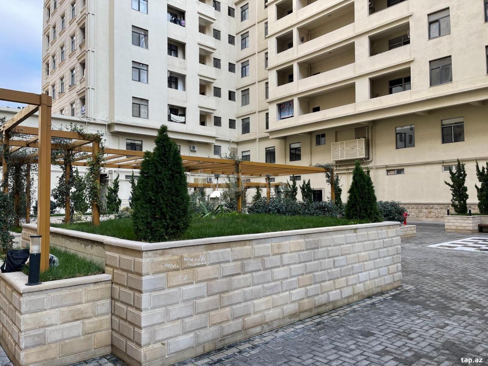 2-otaqlı yeni tikili kirayə verilir, N.Nərimanov r., 80 m²