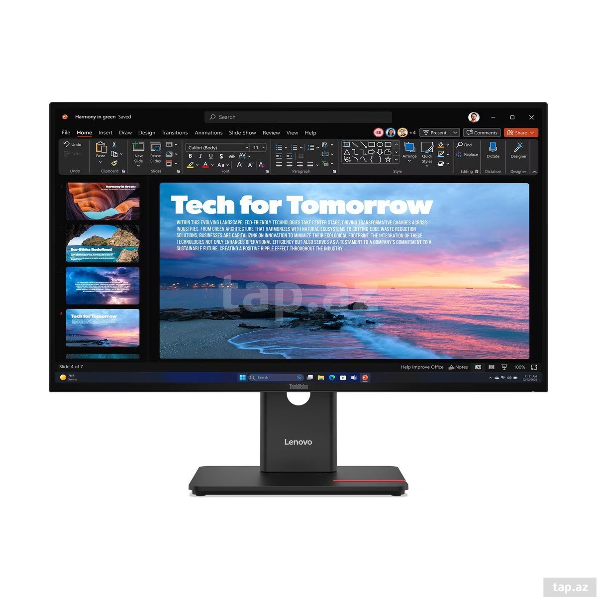 Monitor Lenovo ThinkVision T27QD-40 (64AAGAT2EU)