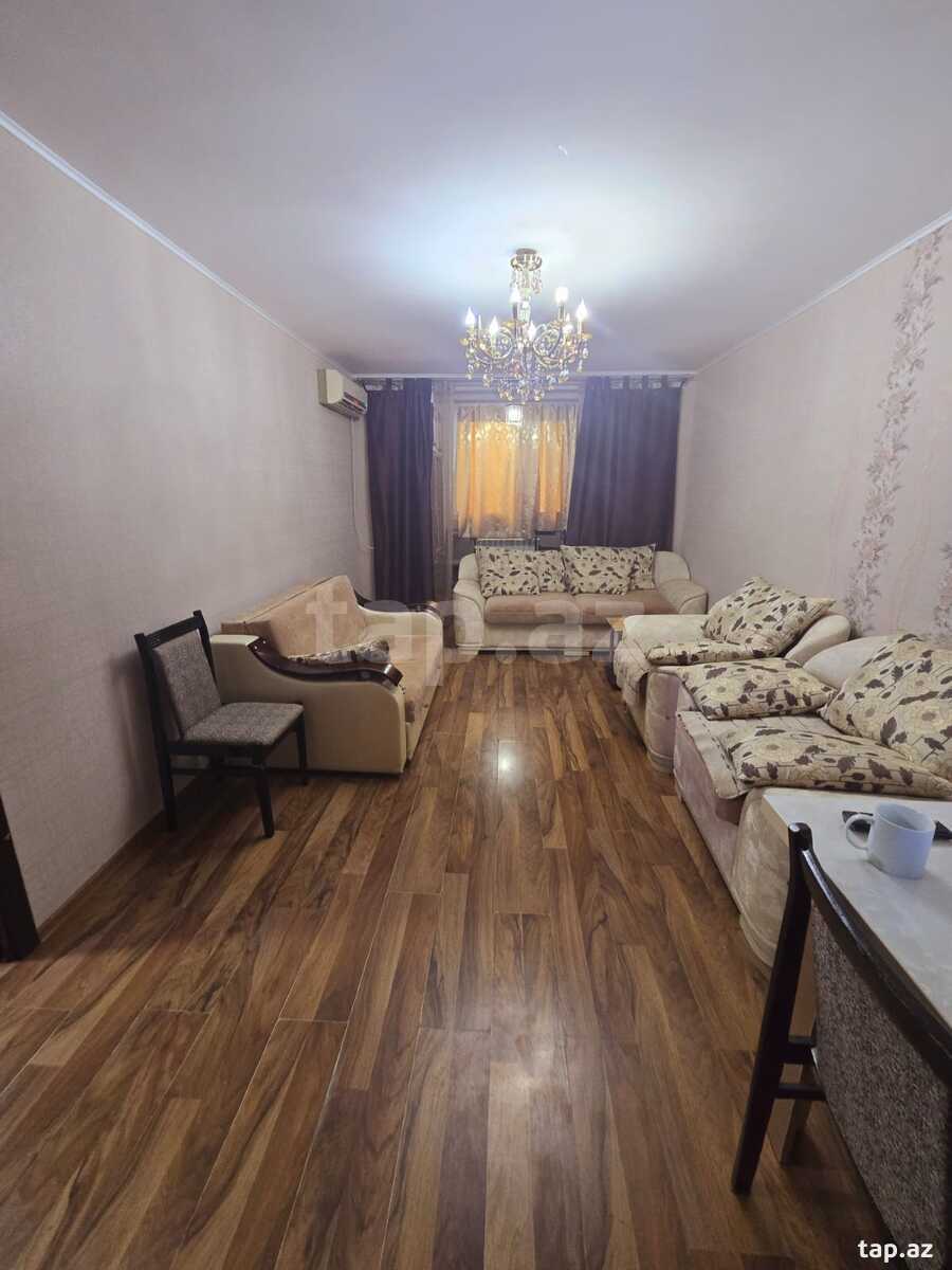 4-otaqlı mənzil kirayə verilir, N.Nərimanov m., 75 m²
