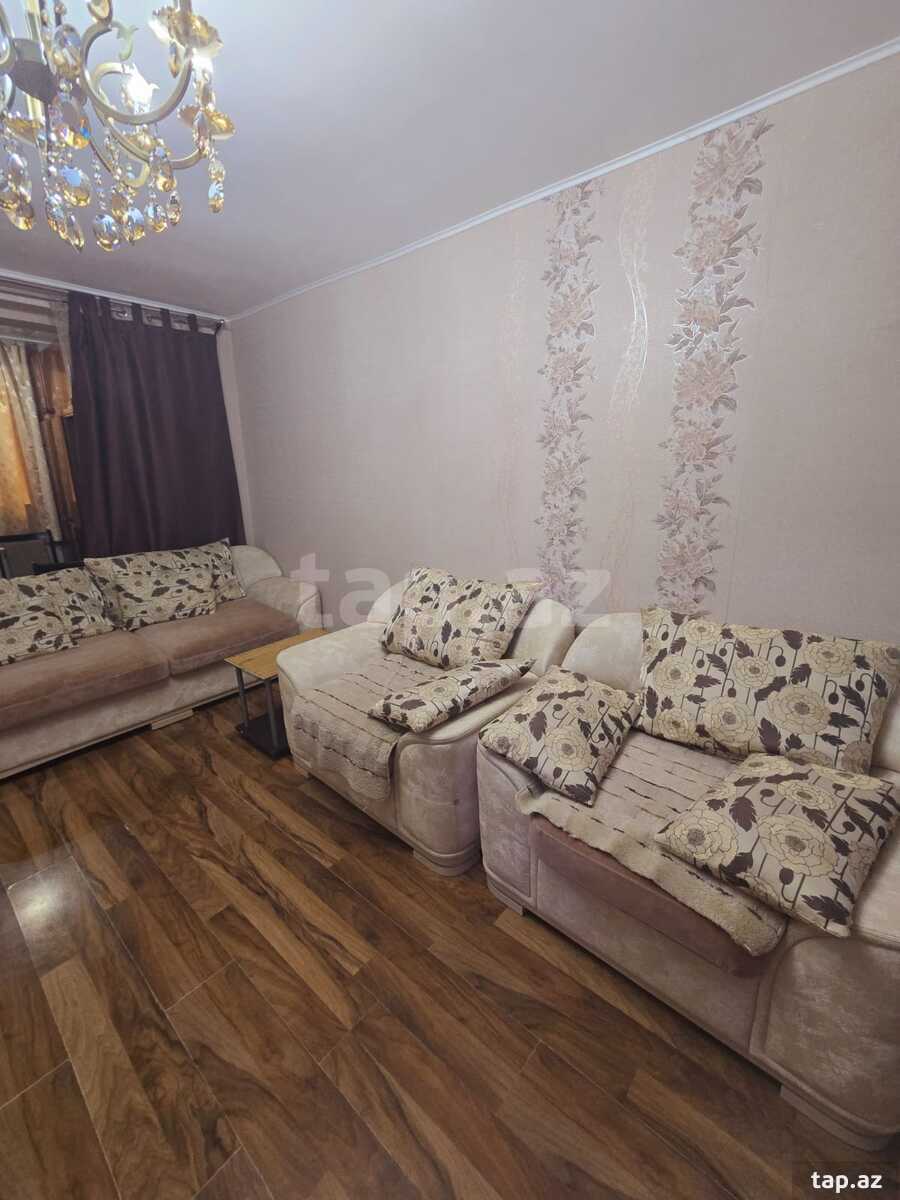 4-otaqlı mənzil kirayə verilir, N.Nərimanov m., 75 m²