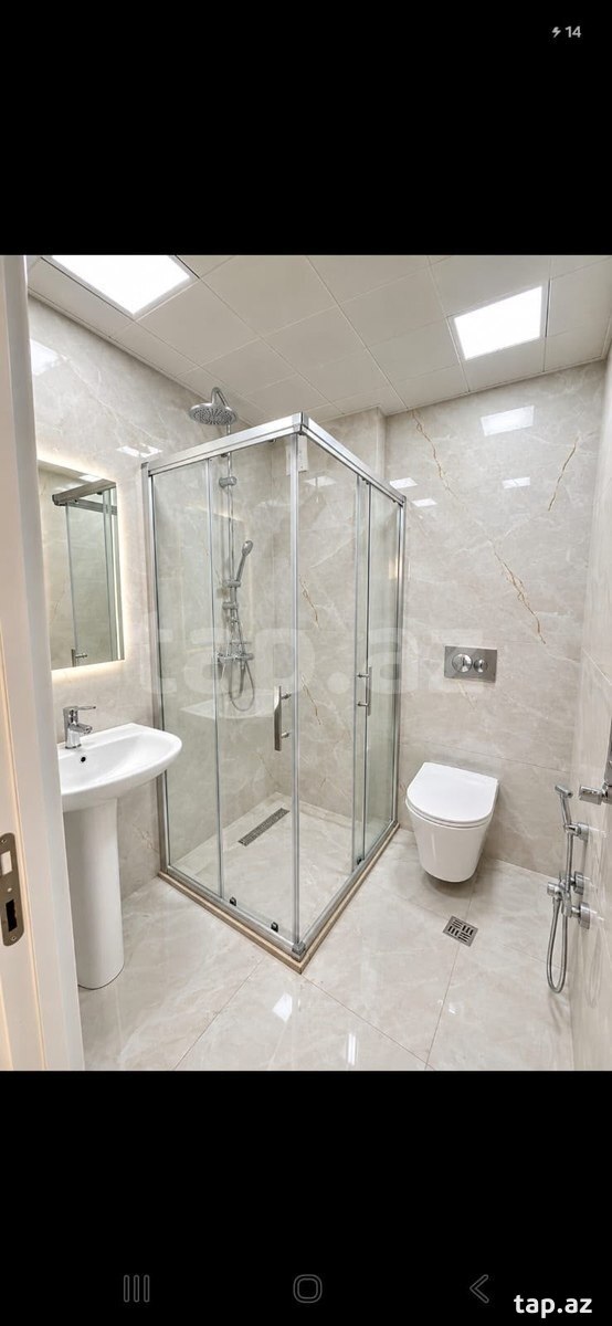 3-otaqlı yeni tikili kirayə verilir, Sülh küç., 61 m²