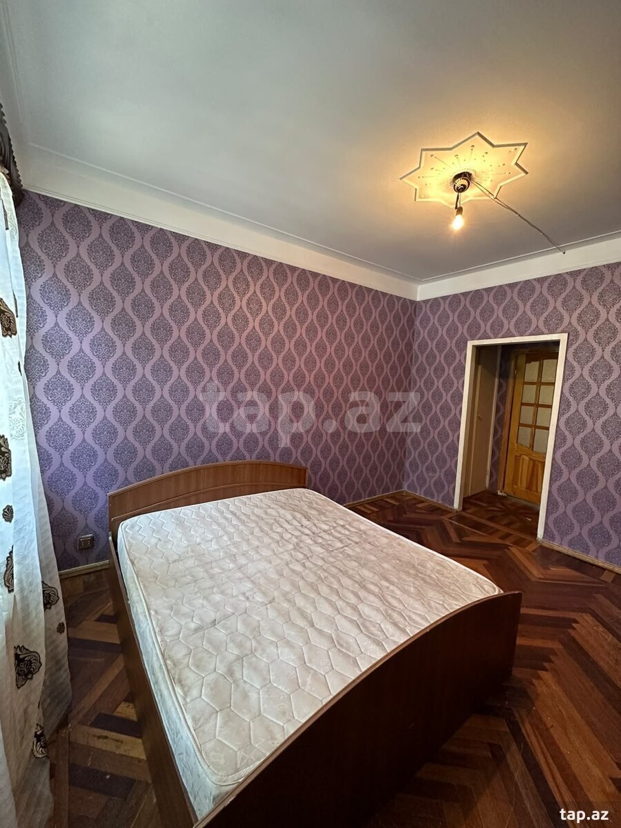 3-otaqlı mənzil kirayə verilir, Nəsimi r., 80 m²