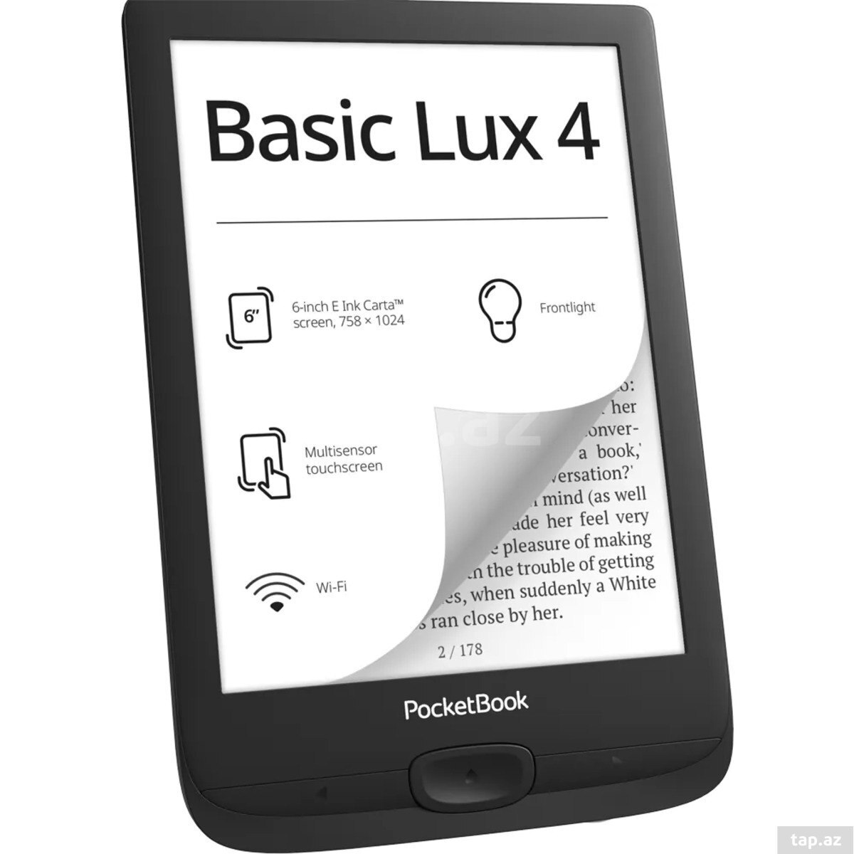 PocketBook 618 Basic Lux 4 Black