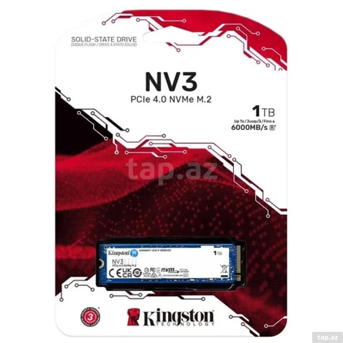 SSD Kingston NV3 1TB M.2 2280 (SNV3S/1000G)