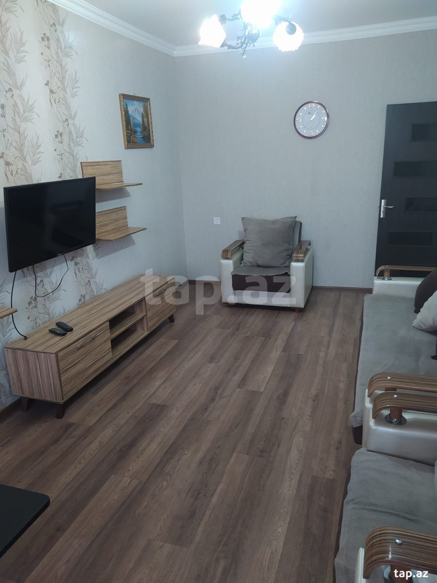2-otaqlı mənzil kirayə verilir, Xətai r., 60 m²