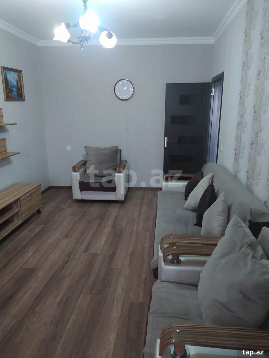 2-otaqlı mənzil kirayə verilir, Xətai r., 60 m²