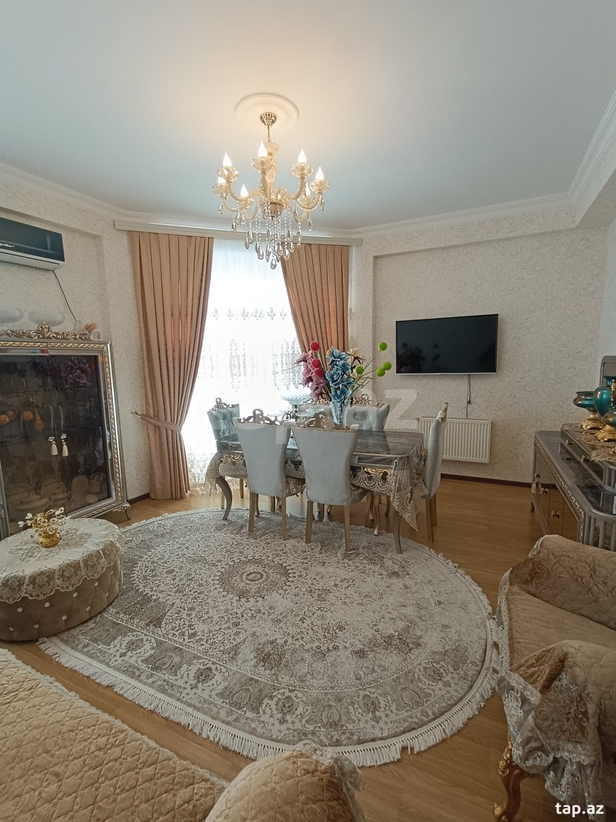 3-otaqlı yeni tikili, Gəncə ş., 103 m²