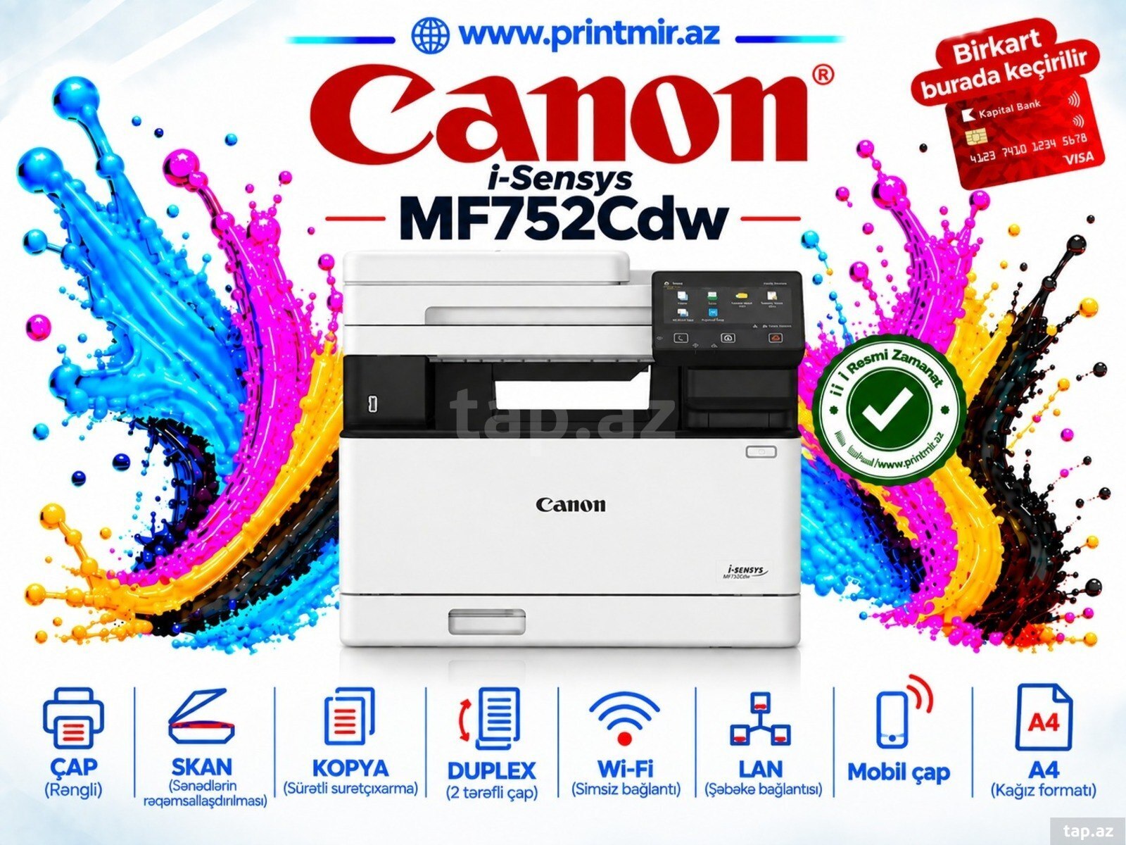 Printer "Canon Laser MF752dw"
