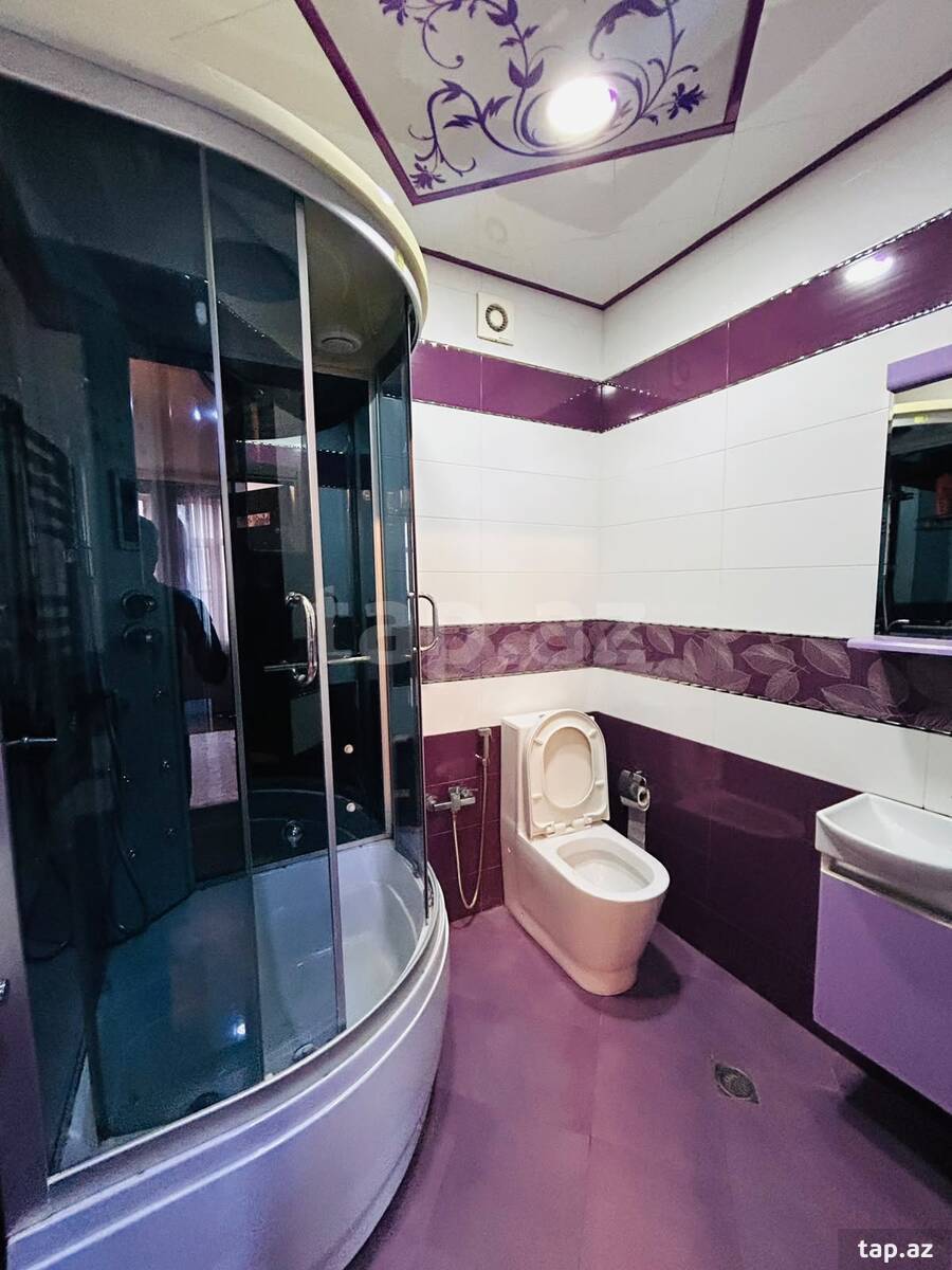 4-otaqlı yeni tikili kirayə verilir, N.Nərimanov m., 166 m²
