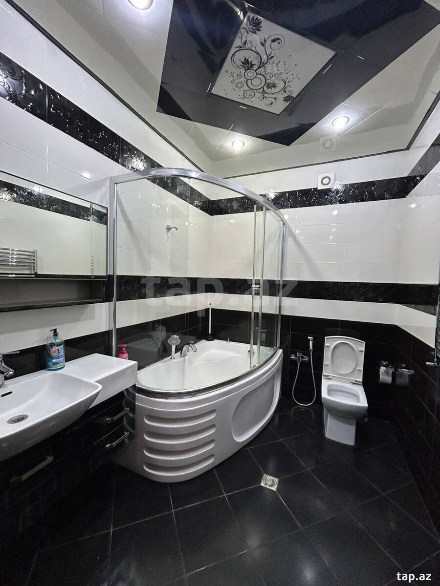 4-otaqlı yeni tikili kirayə verilir, N.Nərimanov m., 166 m²