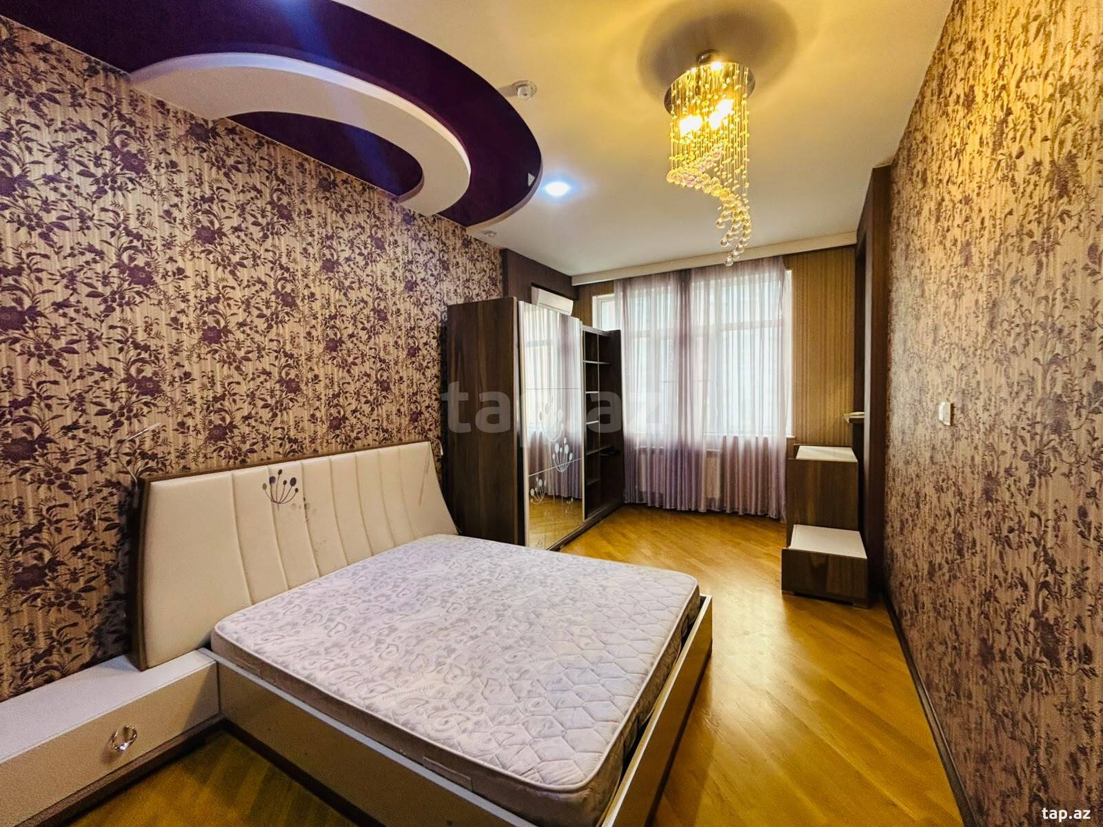 4-otaqlı yeni tikili kirayə verilir, N.Nərimanov m., 166 m²
