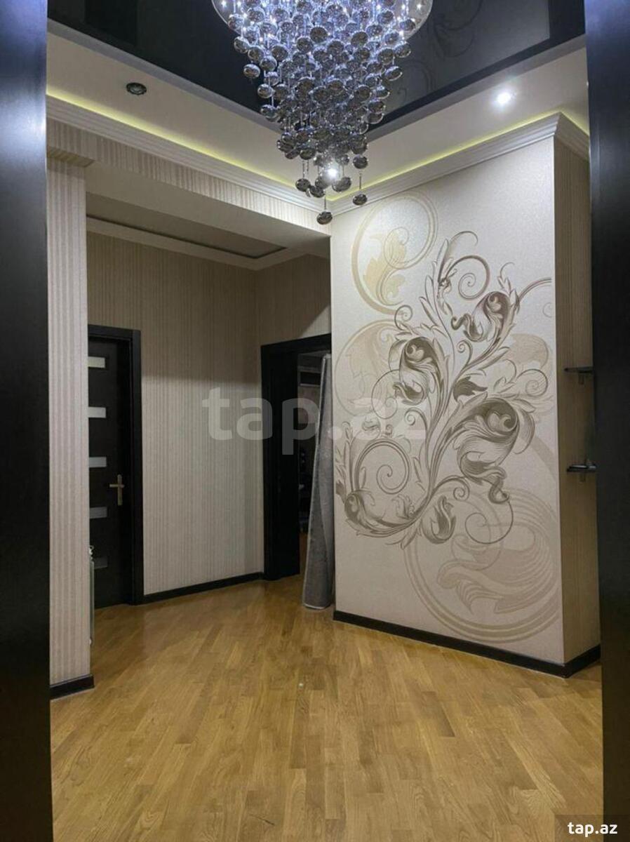 4-otaqlı yeni tikili kirayə verilir, N.Nərimanov m., 166 m²