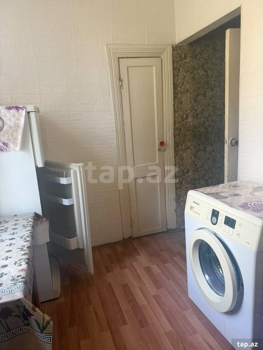 1-otaqlı mənzil kirayə verilir, Nəsimi r., 35 m²