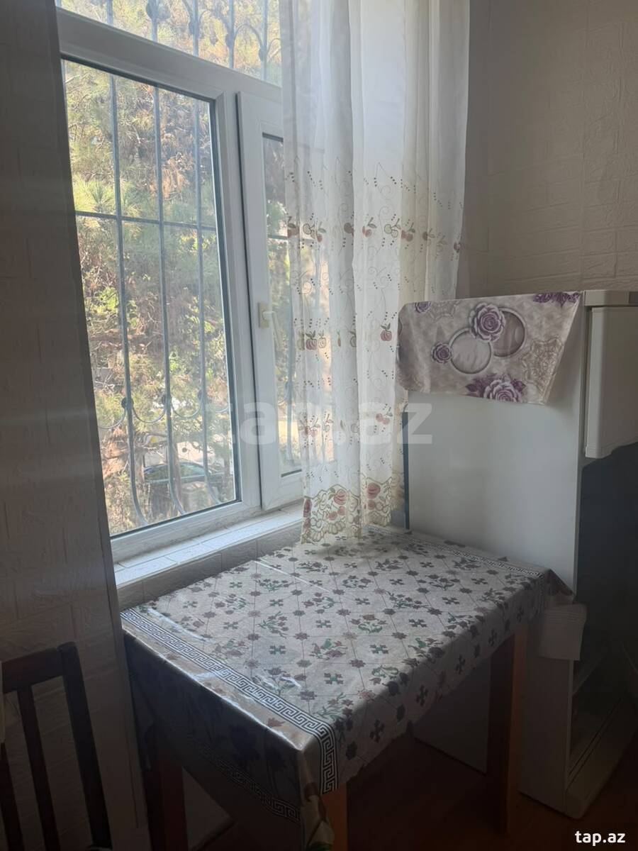 1-otaqlı mənzil kirayə verilir, Nəsimi r., 35 m²