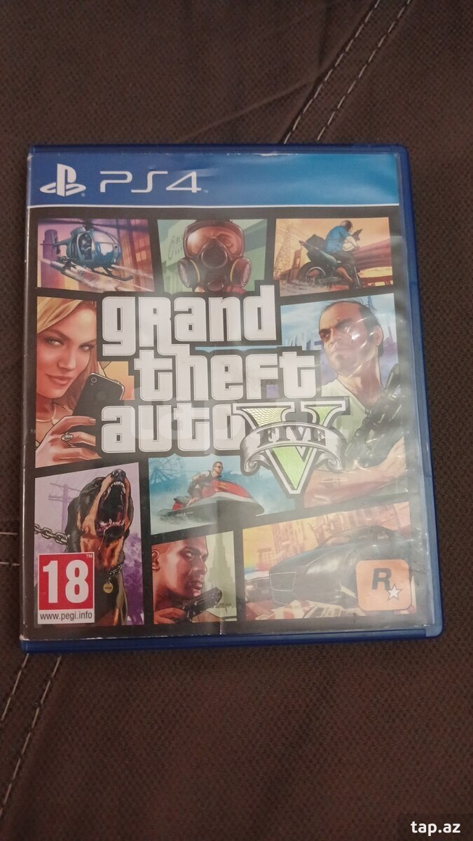 PS4 Grand Theft Auto V oyun diski