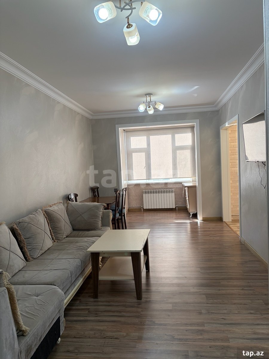 2-otaqlı mənzil kirayə verilir, H. Seyidzadə küç., 50 m²