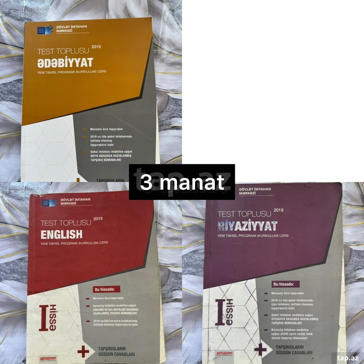 Test topluları 2019