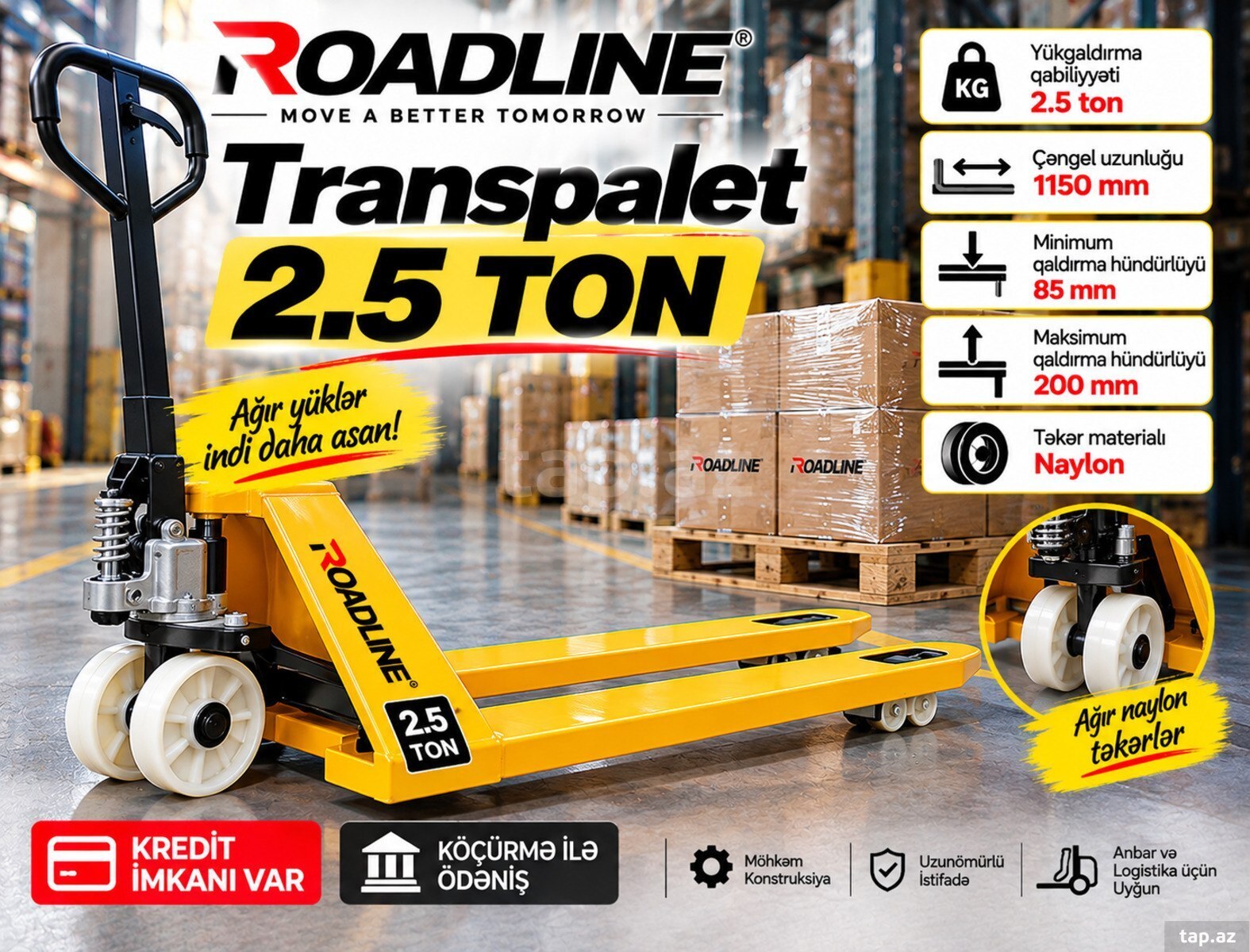 Transpalet SQD