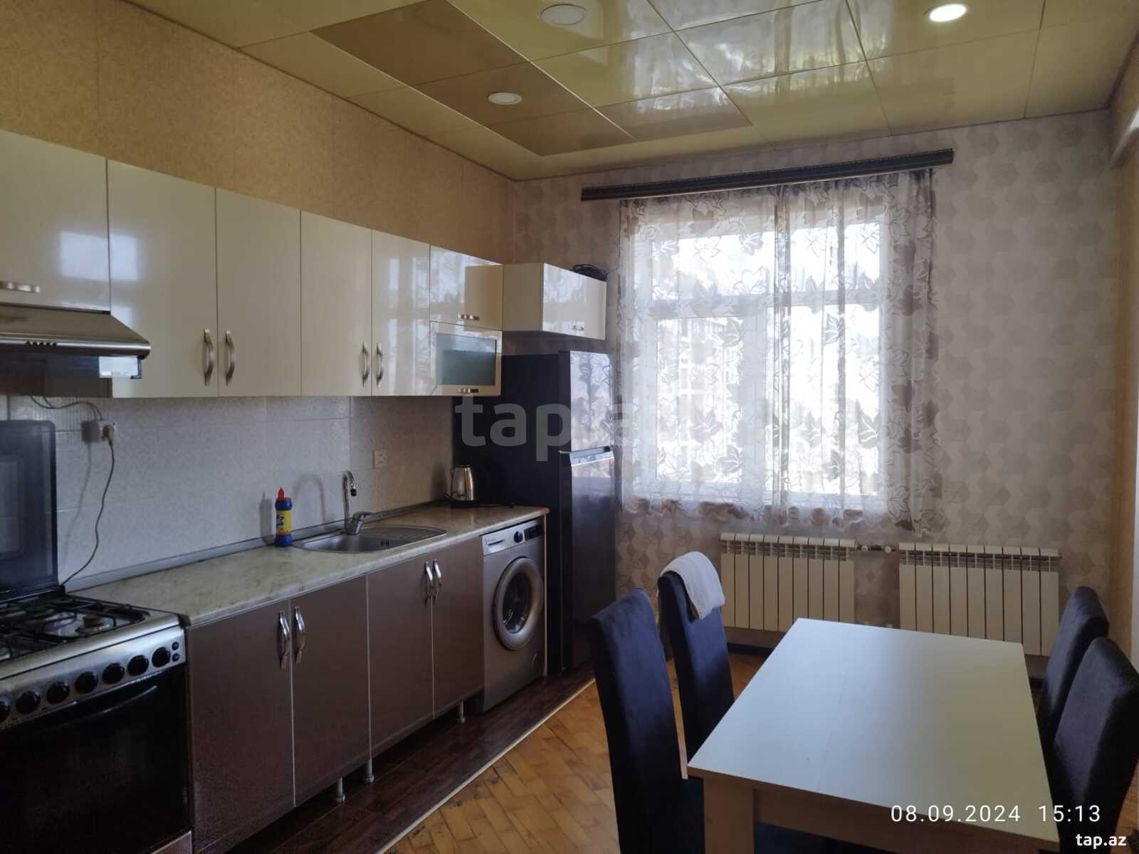 2-otaqlı yeni tikili kirayə verilir, N.Nərimanov m., 100 m²