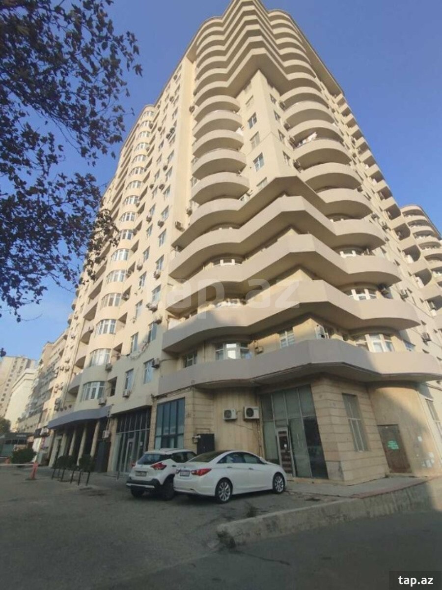 3-otaqlı yeni tikili, Yasamal r., 122 m²