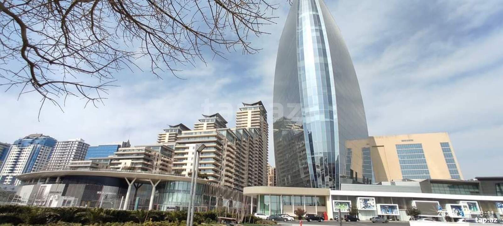 2-otaqlı yeni tikili kirayə verilir, Neftçilər pr., 85 m²