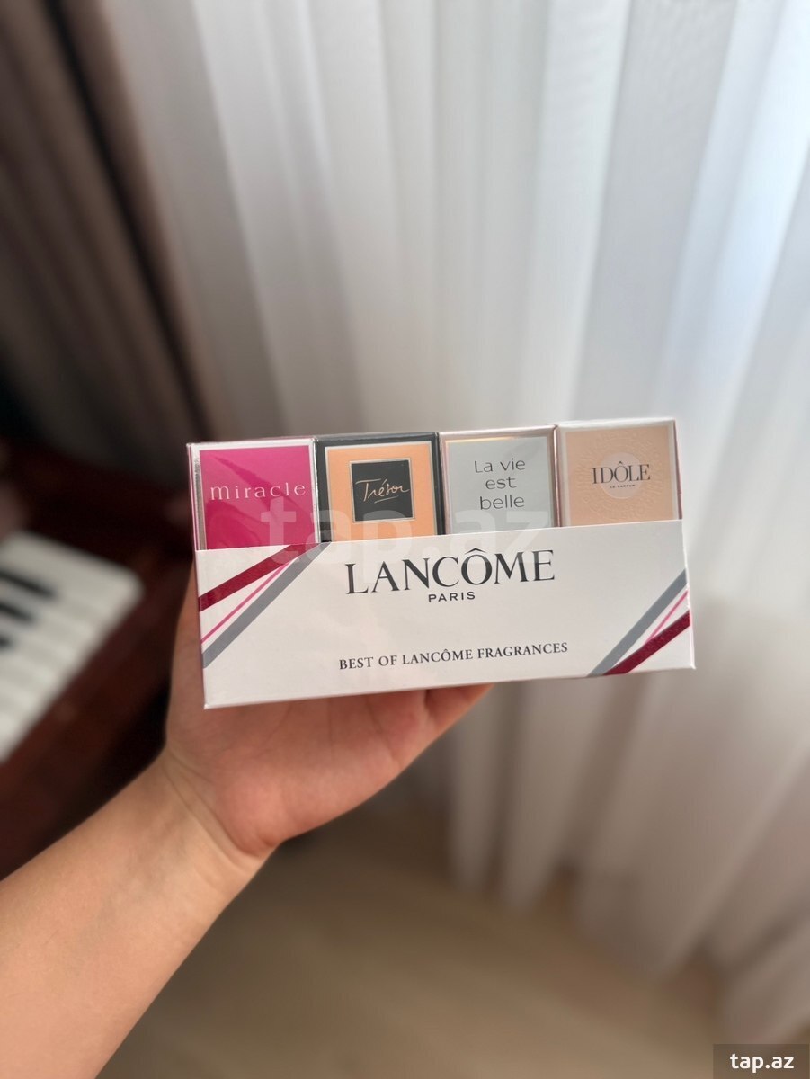 Lancome mini ətir seti orijinal